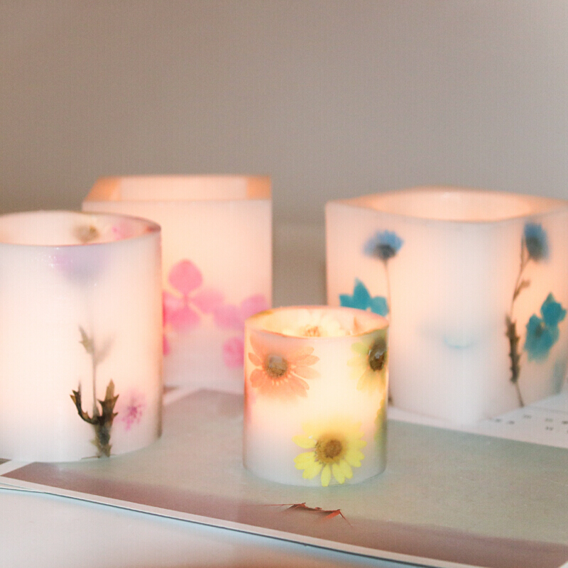 Candle Making Supplies For Beginners - Wiatroodporny kubek z woskiem Akrylowa forma