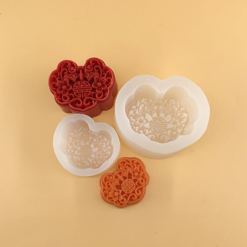 Candle Supplies Eu - 3D Ruyi Lock silikonowe formy DIY