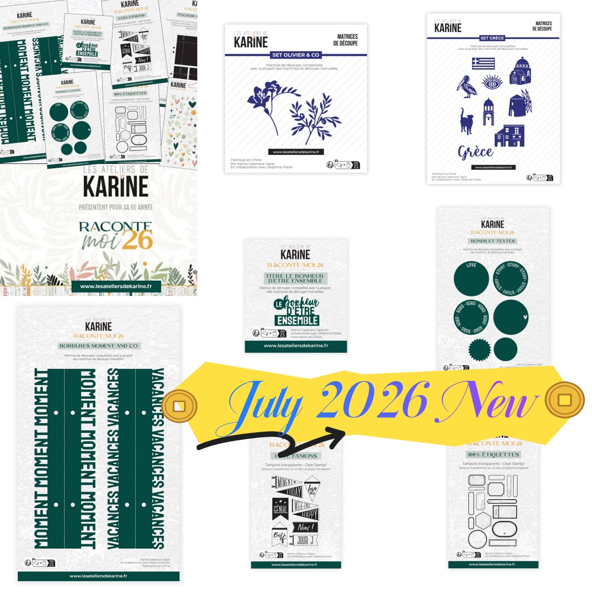 Candle Supplies Greece - Wydanie lipiec 2026 Grecja Wykrojniki do