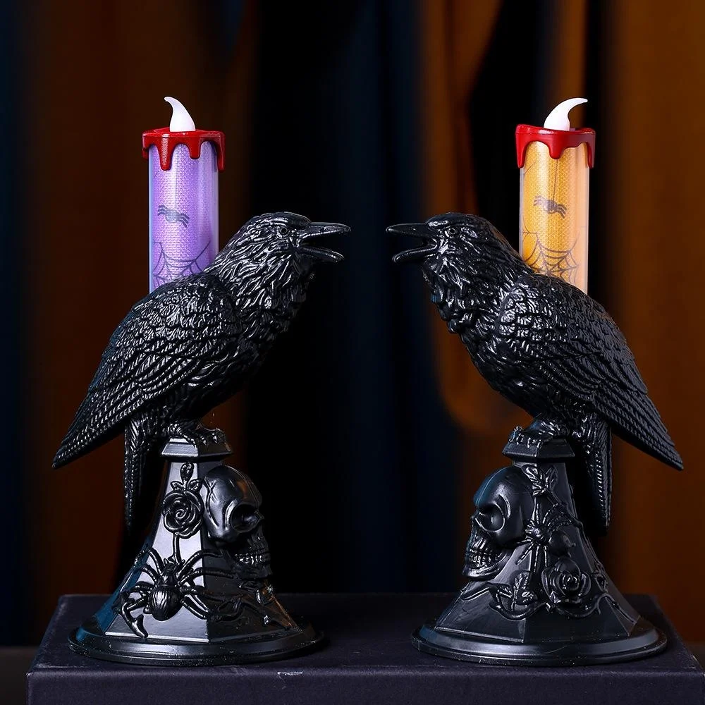 Nowa Czarna Statua Kruka Świec – Candle Supplies Europe recenzja i cena