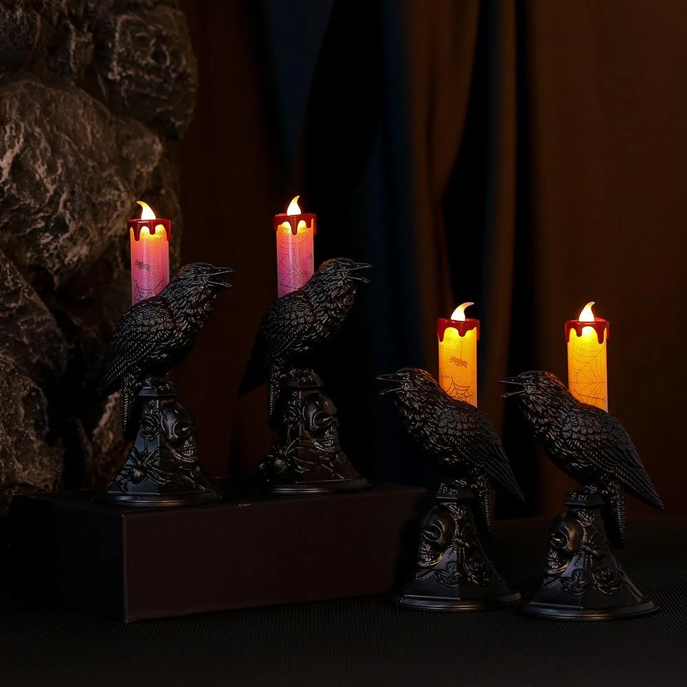 Nowa Czarna Statua Kruka Świec – Candle Supplies Europe recenzja i cena