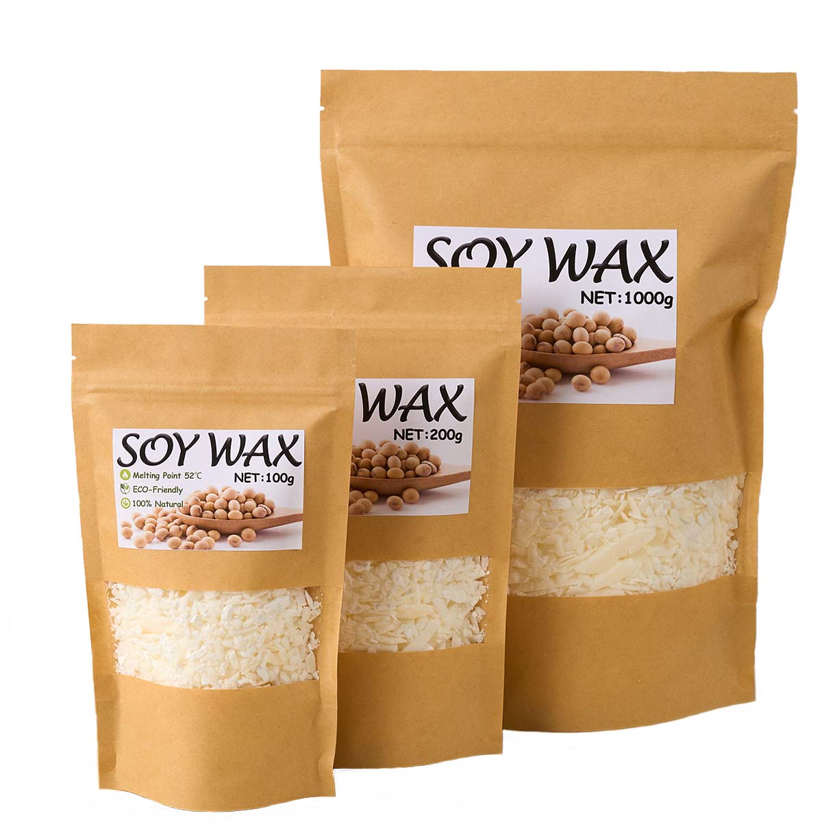 1-punktowy czysty biały wosk s – Candle Making Supplies Online recenzja i cena
