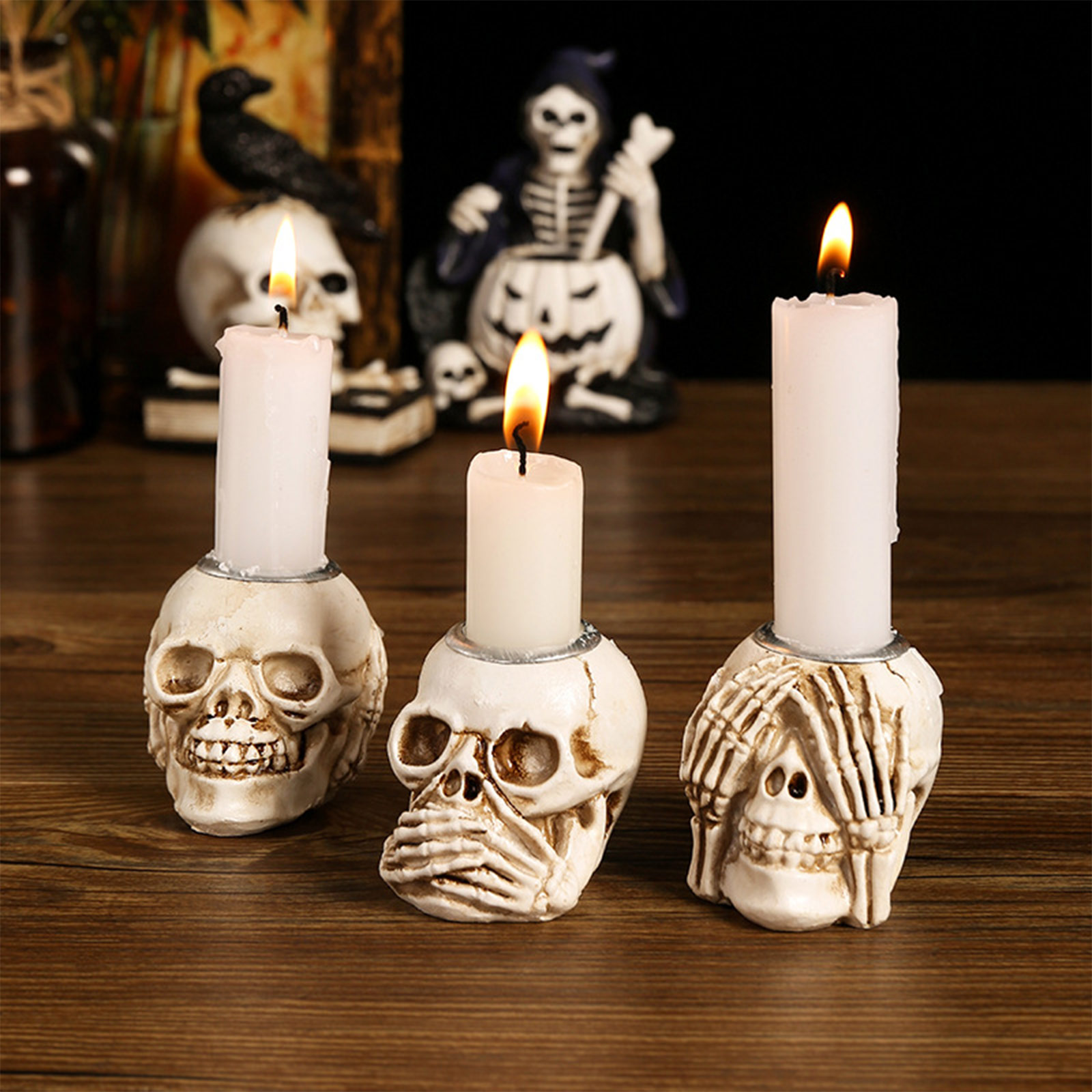 Świecznik Czaszka Halloween Rę – Candle Supplies Europe recenzja i cena