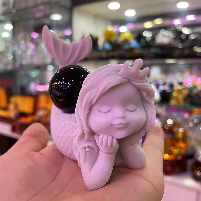 Forma Silikonowa 3D Syrena do  – Candle Making Supplies For Beginners recenzja i cena
